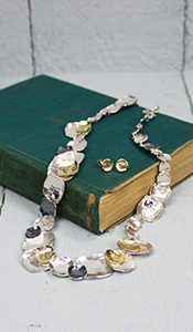 Jeh Jewels collier zilver geoxideerd 19522